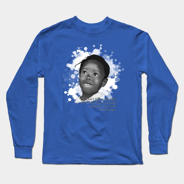 Ruby Bridges Long Sleeve T-Shirt by PittmanOfLaMancha